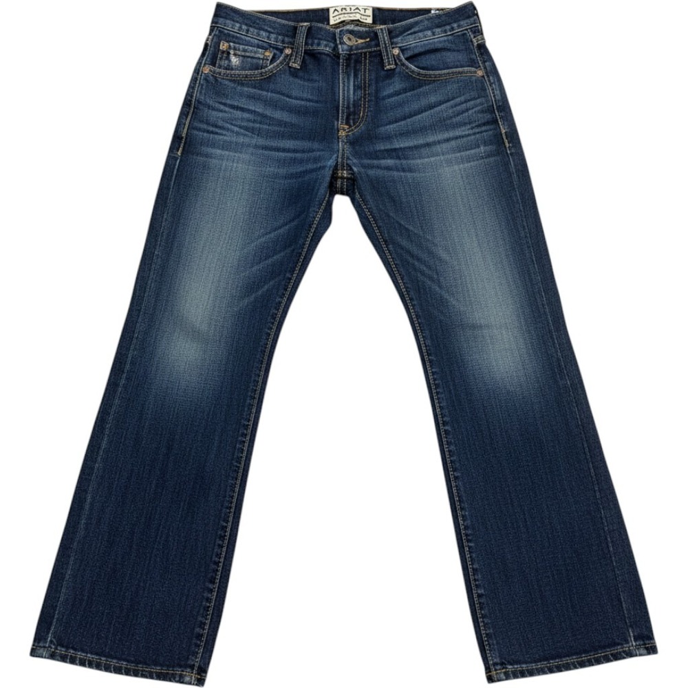 Ariat M5 Straight Fit Straight Leg Jeans Dark Wash Denim Mens 29x30